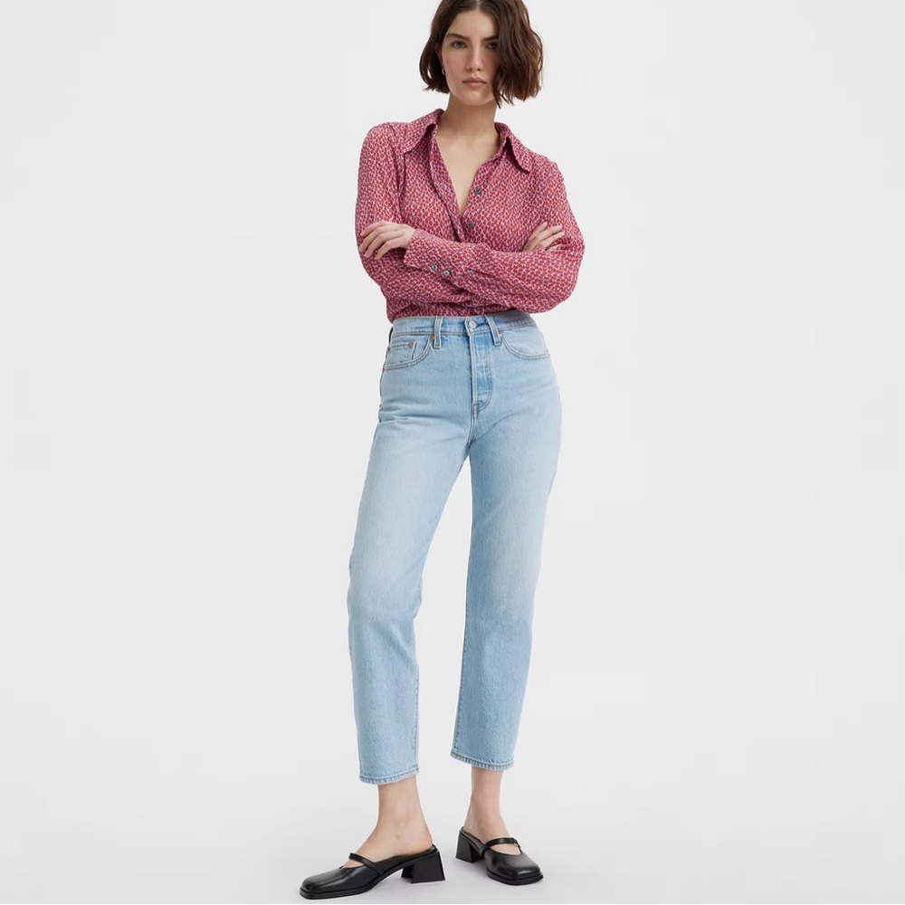 Levi's Wedgie Straight Baked - Light Wash